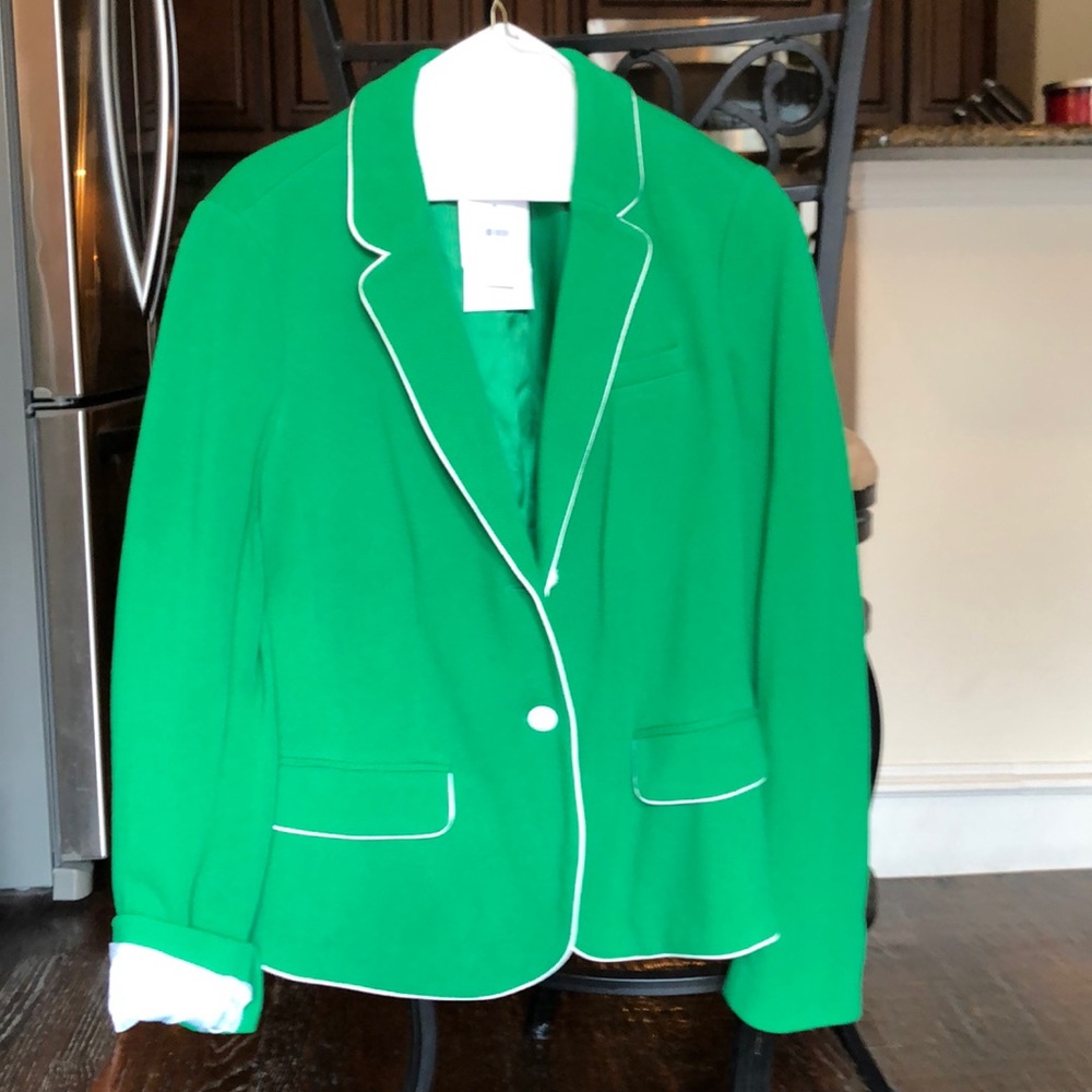 Gap green blazer with tags. Size 12